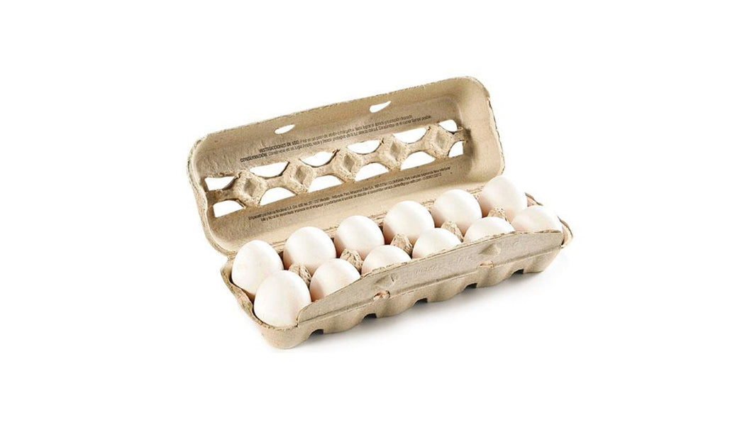 Huevo blanco (paquete de 12 piezas)