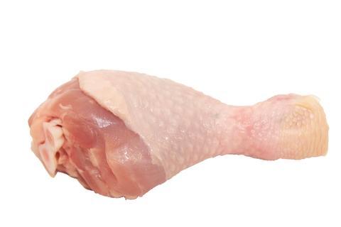 Pierna de pollo con piel
